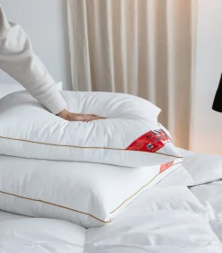 Canada Stevig Veren Hoofdkussen - Set van 2 stuks Kussens