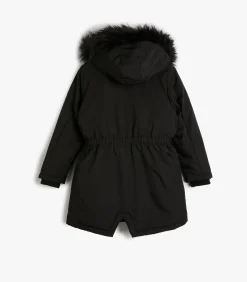 Outlet Capuchon bont kraag Normaal Anorak Kinderen Jassen