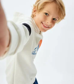 Kinderen Koton Capuchon kraag geborduurd Sweatshirt