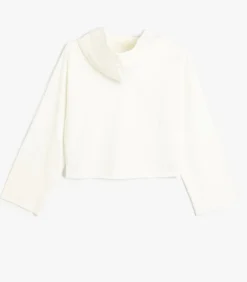 Kinderen Koton Capuchon kraag Met gebruik van twee verschillende stoffen Sweatshirt