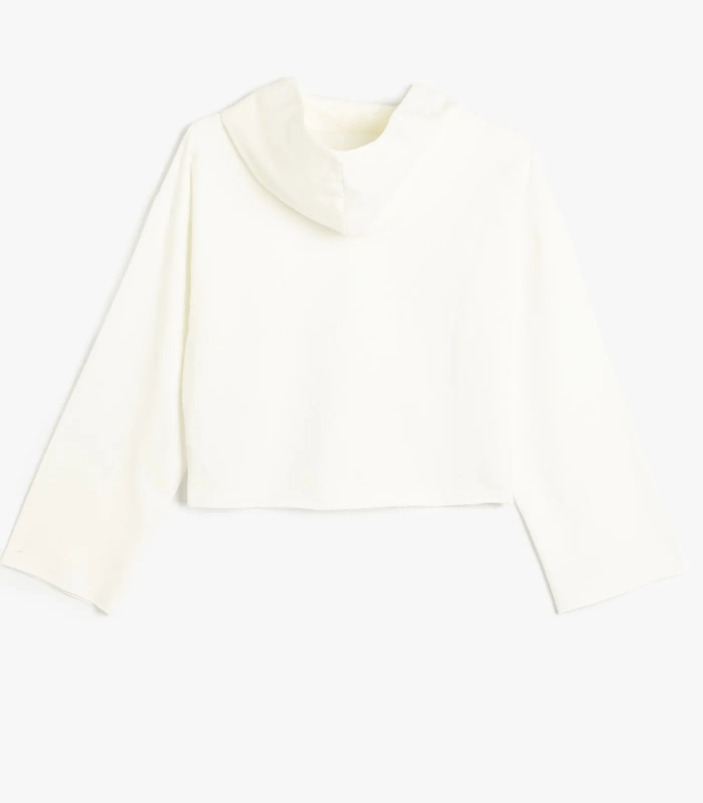 Kinderen Koton Capuchon kraag Met gebruik van twee verschillende stoffen Sweatshirt