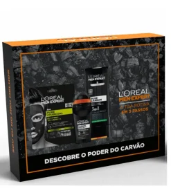 Clearance Carbon Set - Deodorant + Charcoal Tissuemasker + Douchegel Gezicht Sets