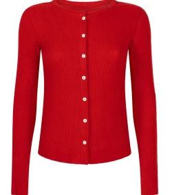 Hot CARDIGAN LS BRUSHED JERSEY RIB DAMES Nachtmode