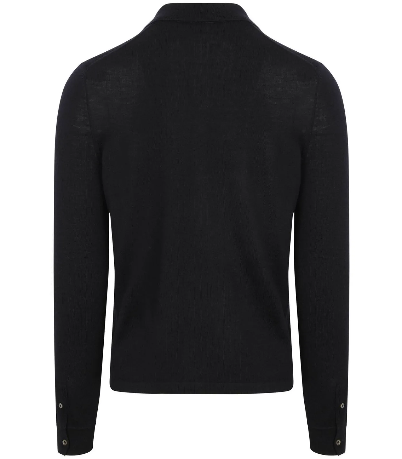 Heren Suitable Cardigan Shirt Merino Navy