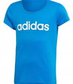 Kinderen Adidas CARDIO - T-shirt - Blauw