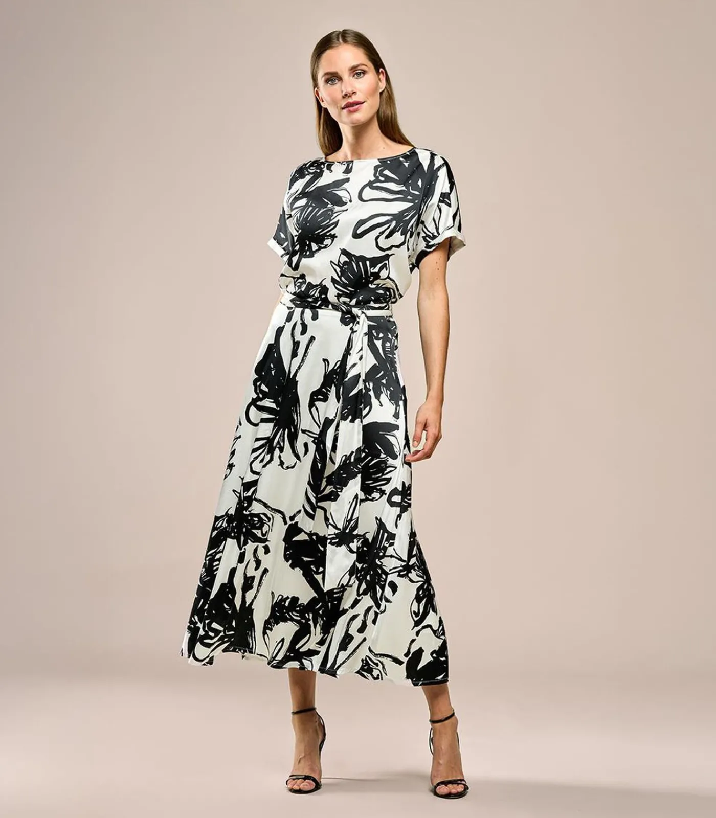 DAMES Mart Visser Carissa Print Rok Zwart / Wit