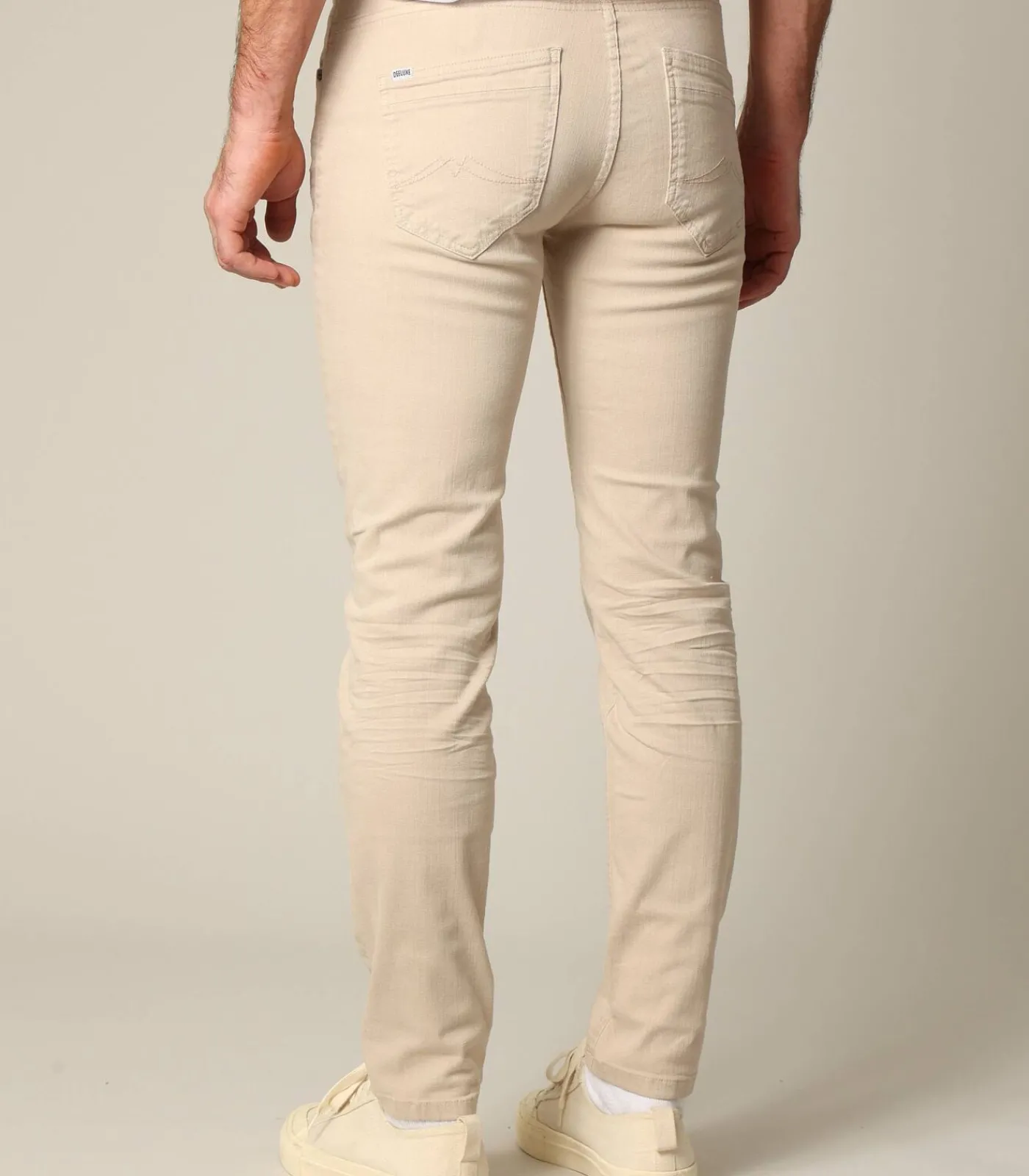 Online CARLOS - Grijze denimbroek met ritssluiting Heren Jeans