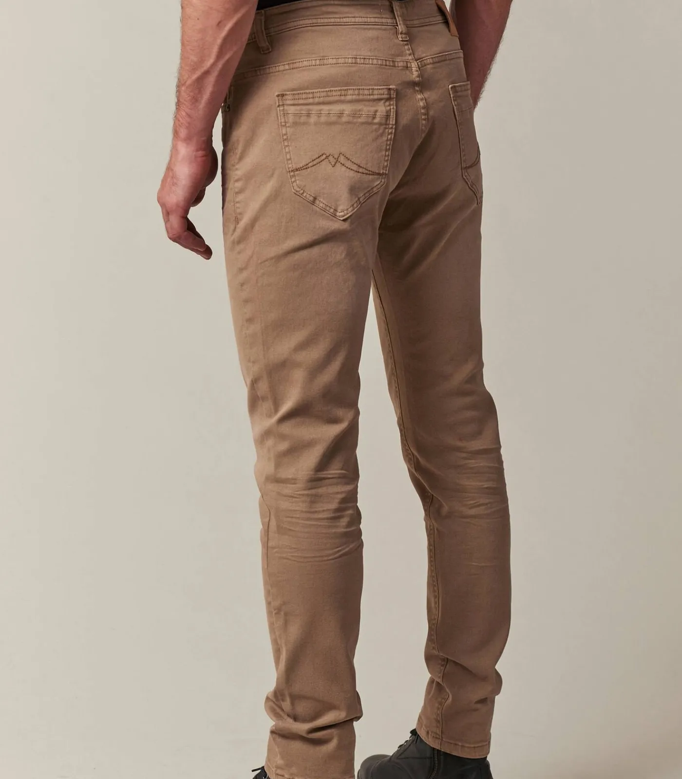 Heren Deeluxe CARLOS - Slanke denimjeans voor heren