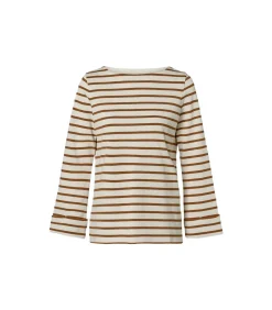 DAMES Mart Visser Caroline Tensen Chester Streep Top Ecru /