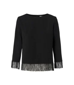 Sale Caroline Tensen May Top Zwart DAMES T-Shirts & Tops