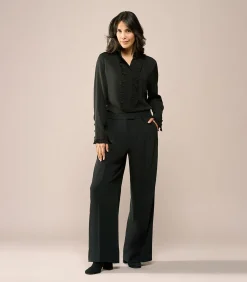 Online Caroline Tensen Rivers Blouse Zwart DAMES Overhemden & Blouses