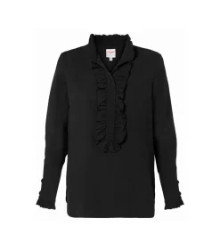 Online Caroline Tensen Rivers Blouse Zwart DAMES Overhemden & Blouses