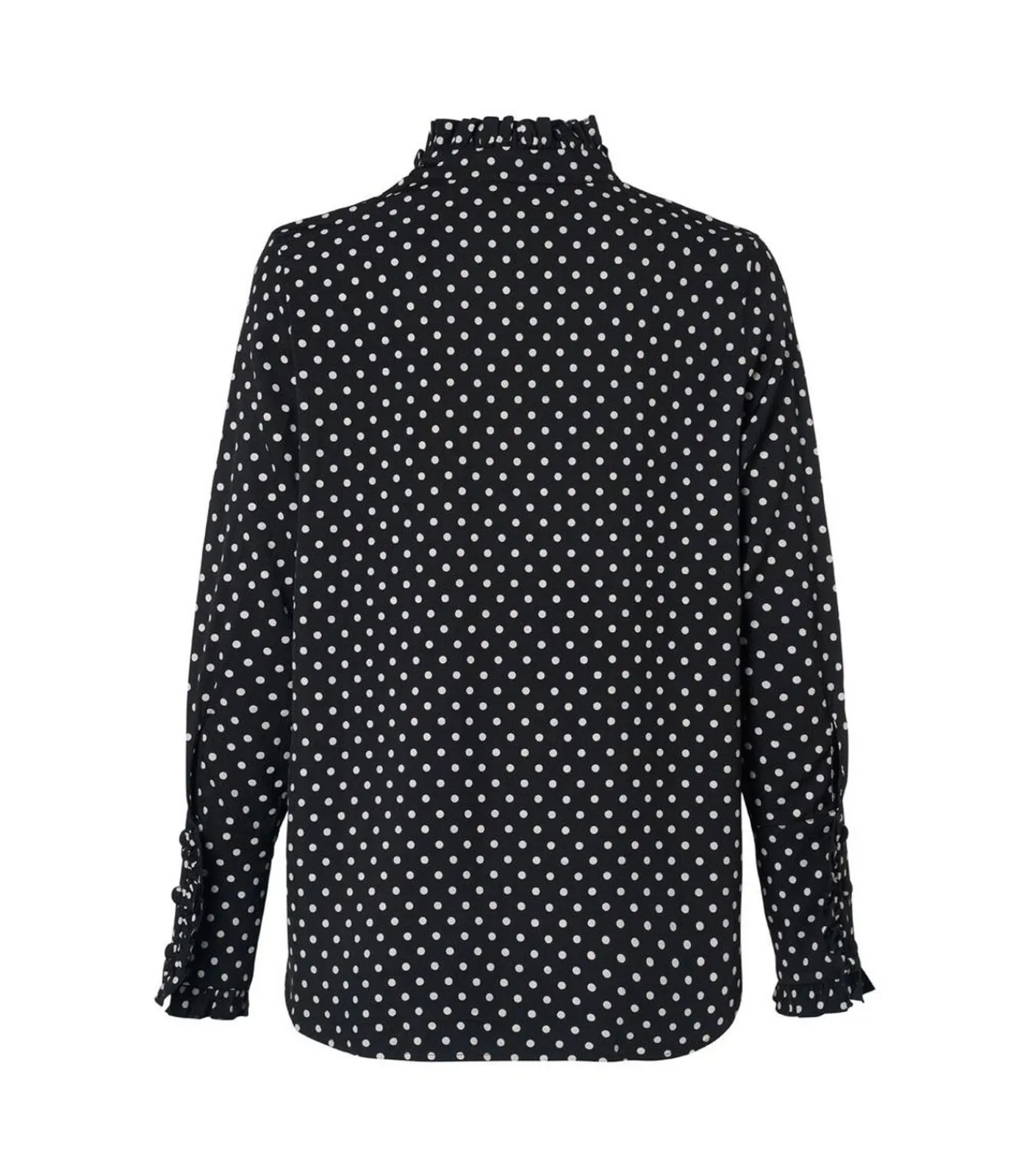 New Caroline Tensen Rivers Print Blouse Zwart / Wit DAMES Overhemden & Blouses