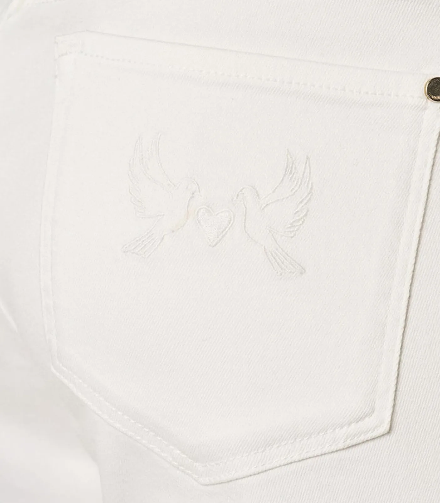 Caroline Tensen Utah Jeans Wit DAMES Jeans