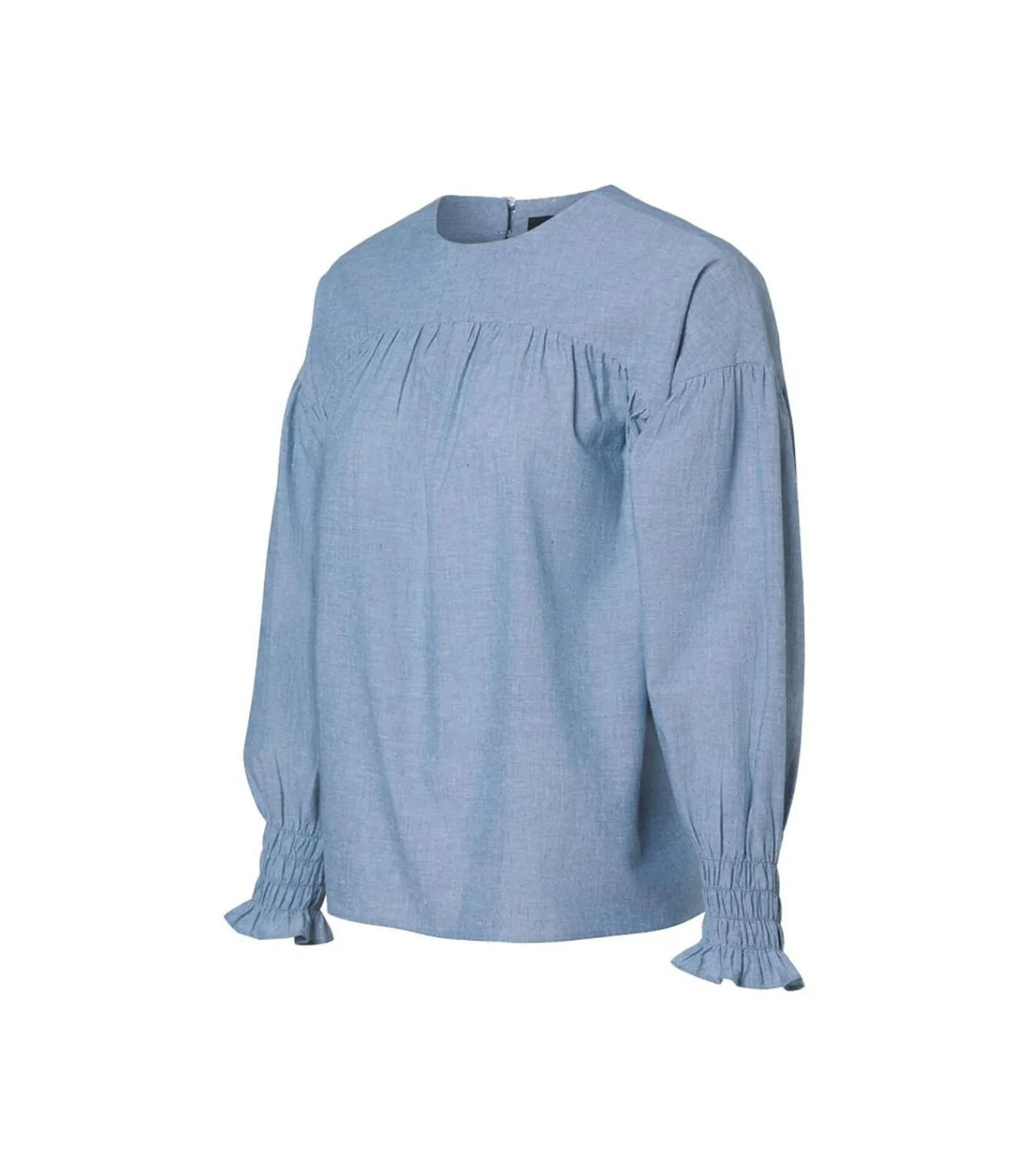 Best Caroline Tensen Winsley Blouse Licht Blauw DAMES Overhemden & Blouses