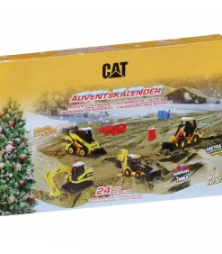 Kinderen Carrera CAT Micro - Adventskalender bouwvoertuigen speelgoed