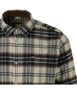 Heren Barbour Casual Shirts Portdown Tailored Checked Shirt