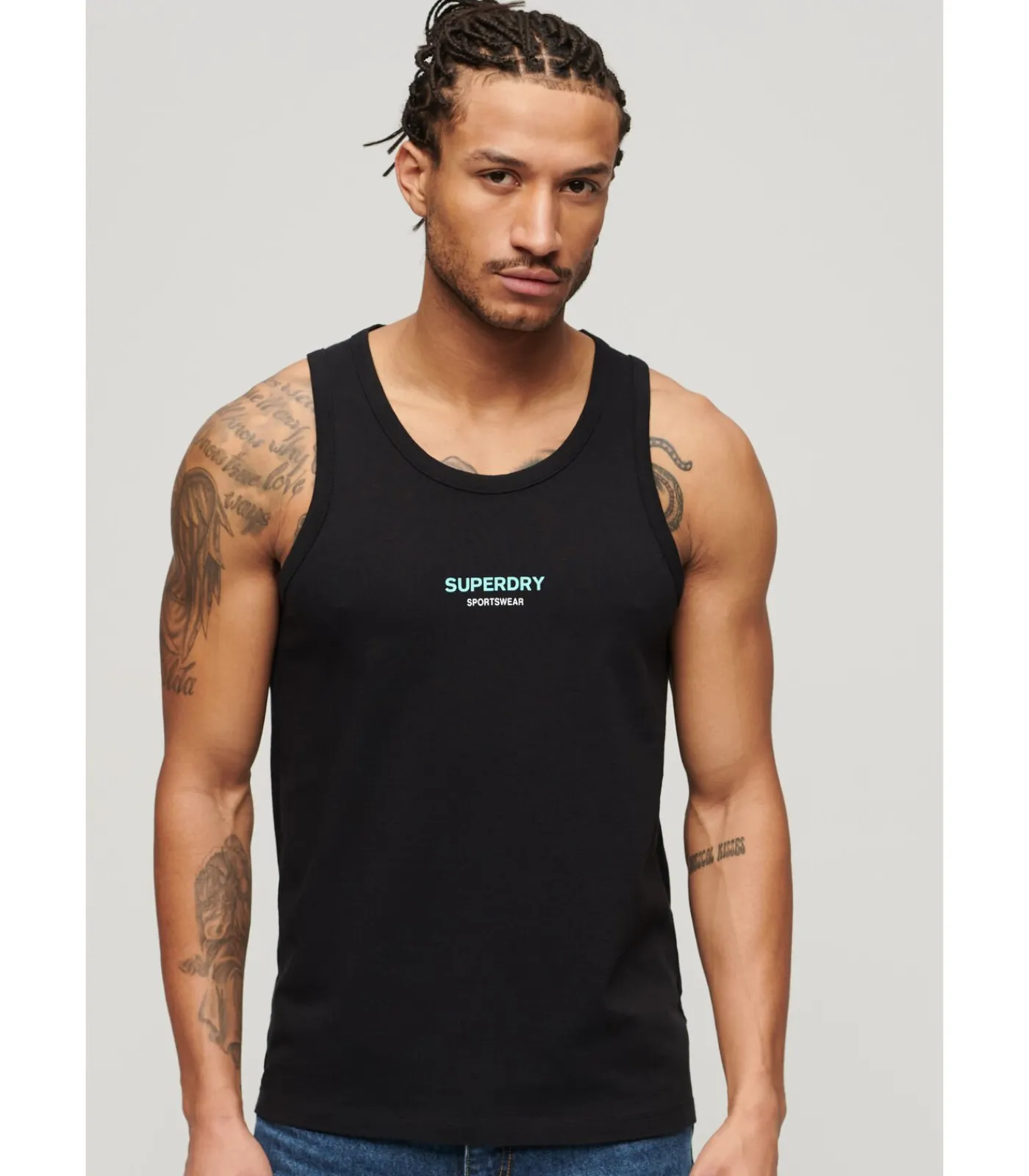 Heren Superdry Casual tanktop Sportswear