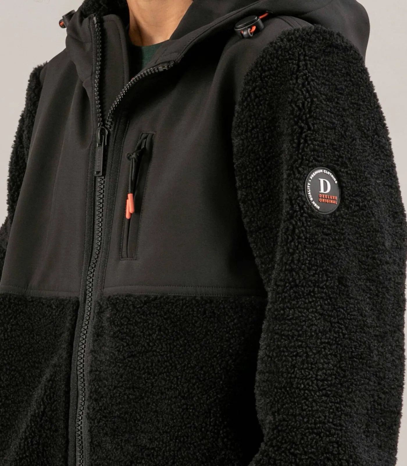 Kinderen Deeluxe CENTERO - Jas met capuchon en bimateriaal met rits voor jongens