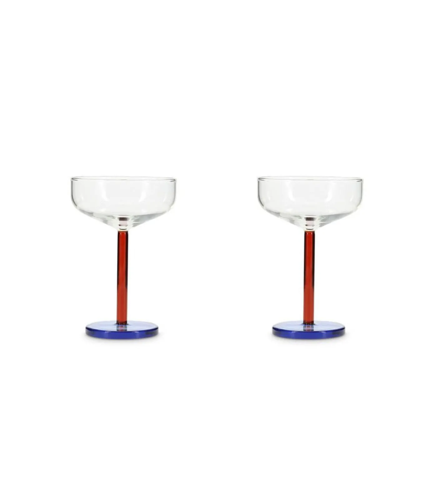 Hot Champagneglas 21cl coupe Bobbie - set/2 Glazen & Karaffen