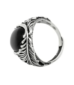 Heren MES BIJOUX Charles Herenring Zilver