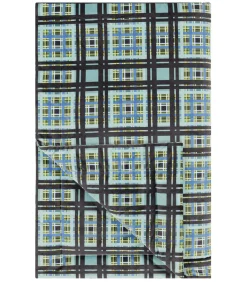 Best Chennai Azure - Gewatteerde deken met print Bedspreien