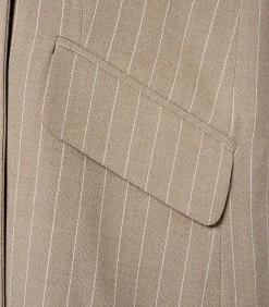 Discount Chloe Gilet Zand / Offwhite DAMES Maatpakken & Blazers