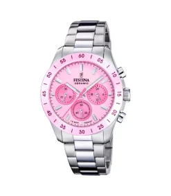 Clearance Chronograaf Ceramic DAMES Horloges