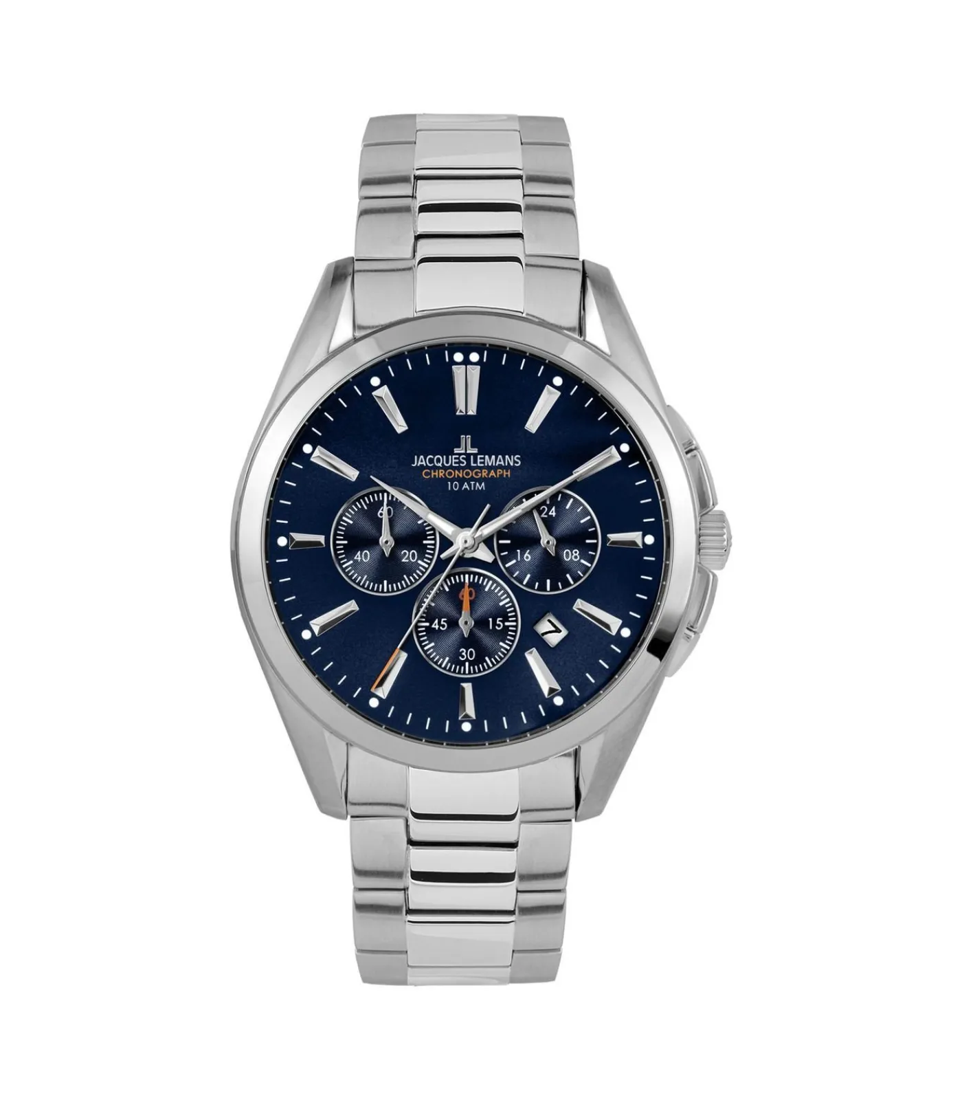 New Chronograaf Derby Blue - Steel DAMES Horloges