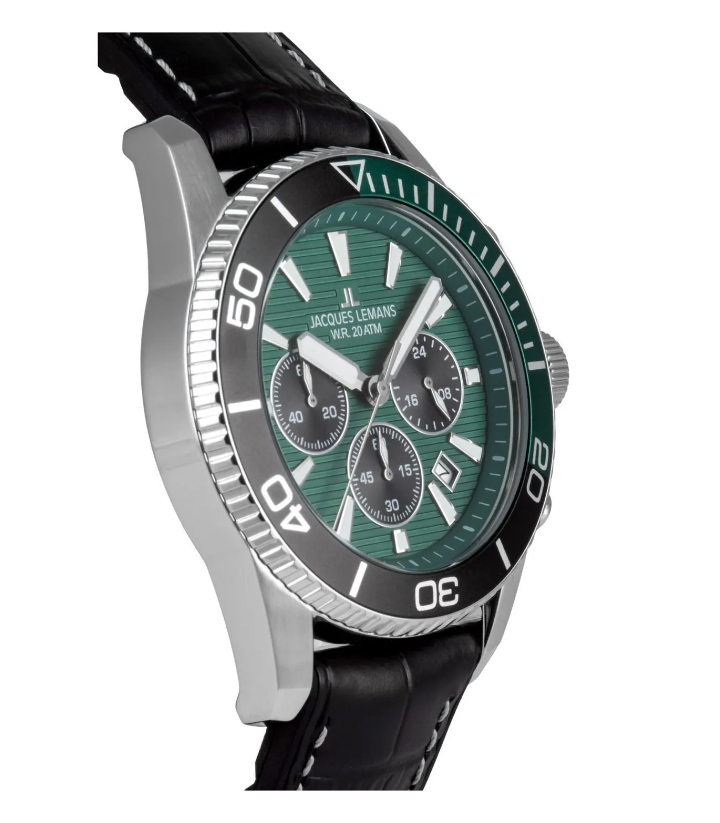 Online Chronograaf Liverpool Diver Green - Black DAMES Horloges