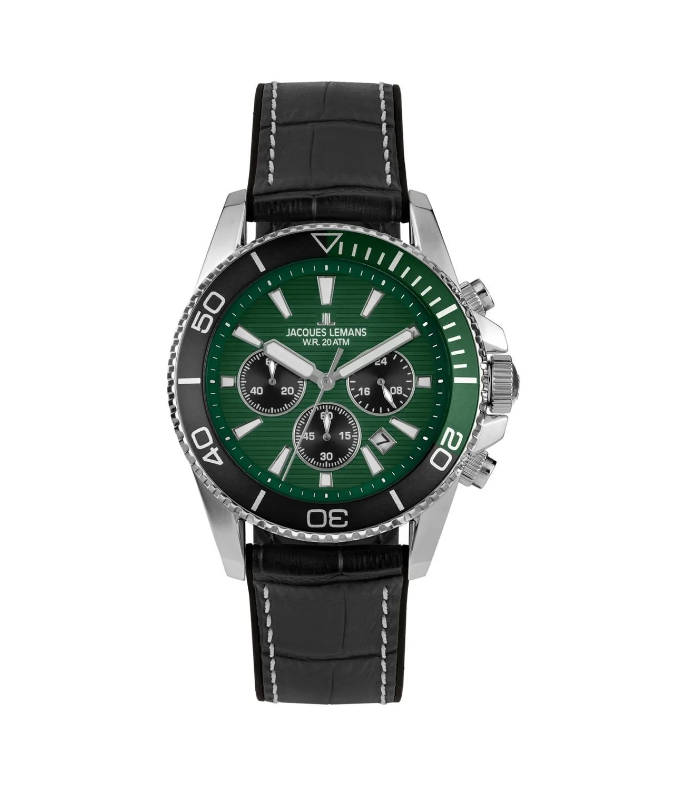 Online Chronograaf Liverpool Diver Green - Black DAMES Horloges