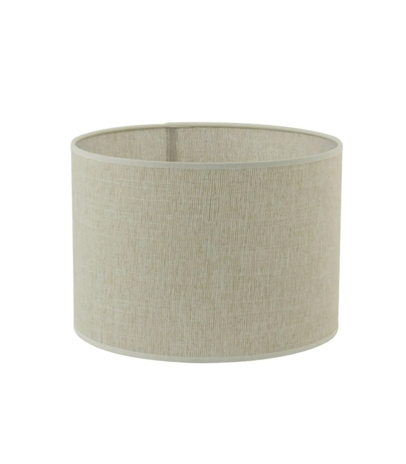 Light & Living Cilinder Lampenkap Breska - Parel Wit - Ø40x30cm