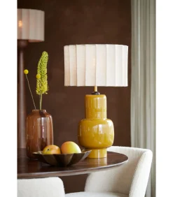 Light & Living Cilinder lampenkap Disli - Crème - Ø35cm