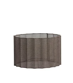 Light & Living Cilinder lampenkap Disli - Donkerbruin - Ø40cm