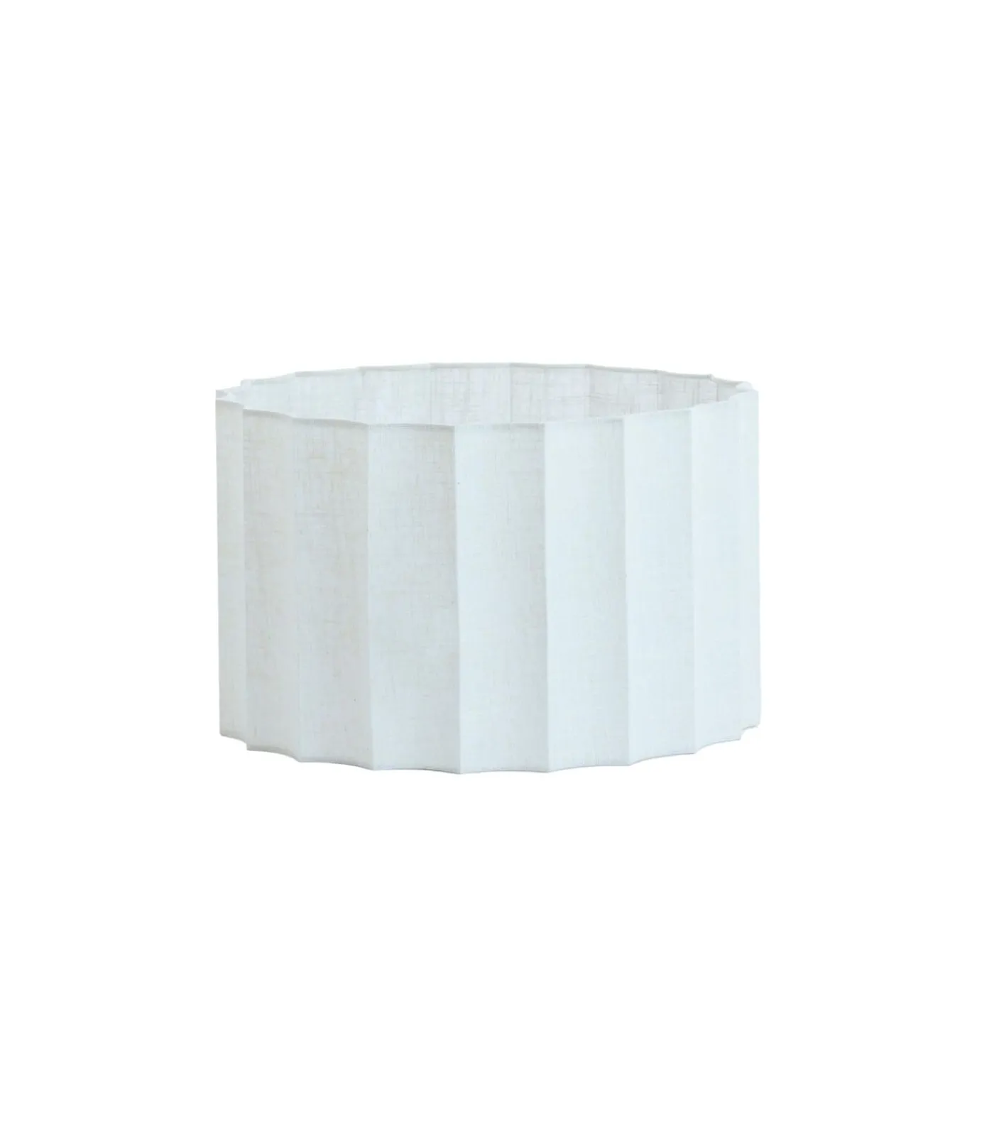 Best Cilinder lampenkap Disli - Wit - Ø40cm Lampenkappen