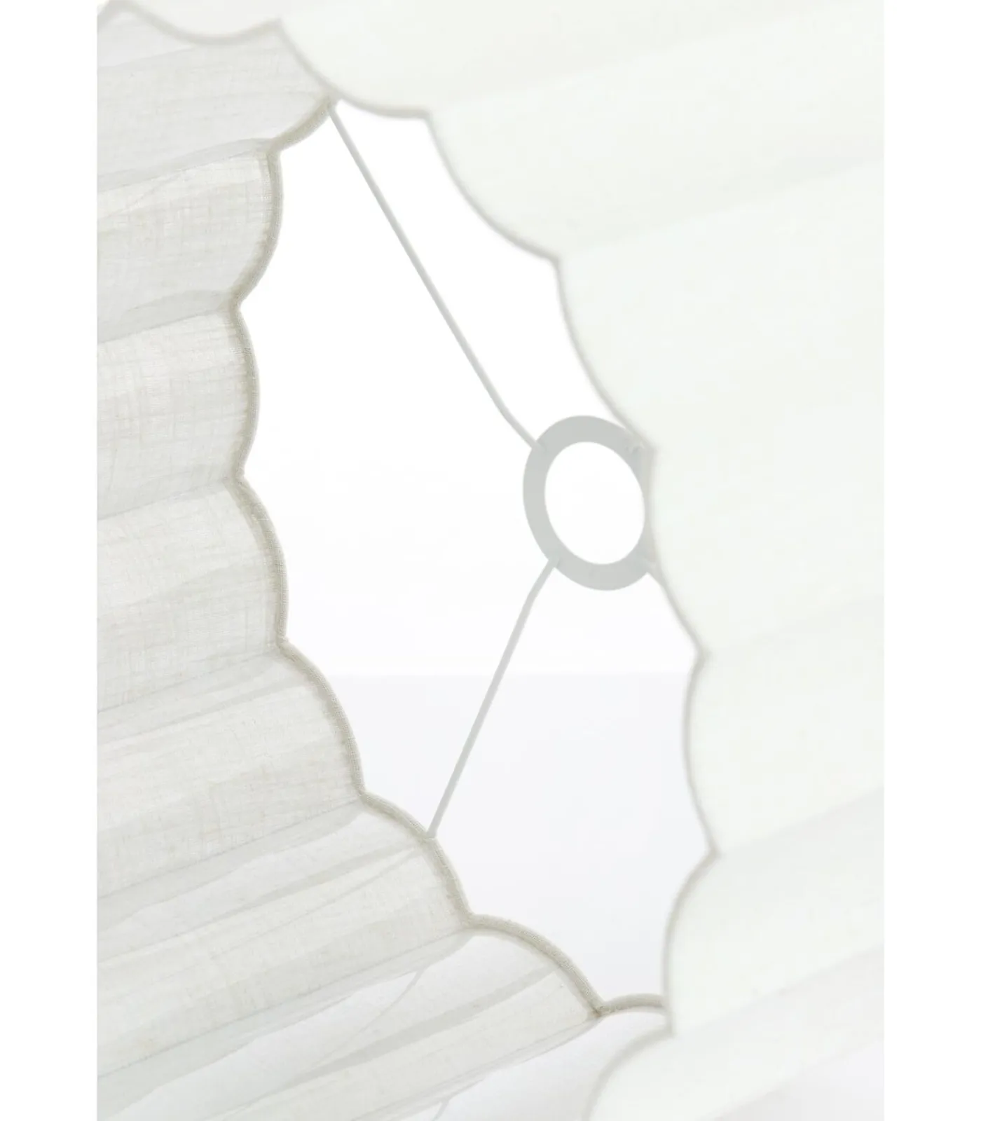 Best Cilinder lampenkap Disli - Wit - Ø40cm Lampenkappen