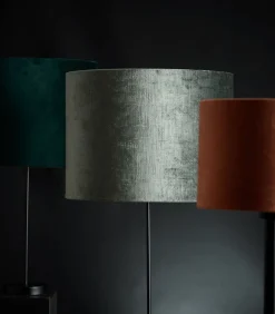 Cilinder Lampenkap Gemstone - Antraciet - Ø30x21cm Lampenkappen