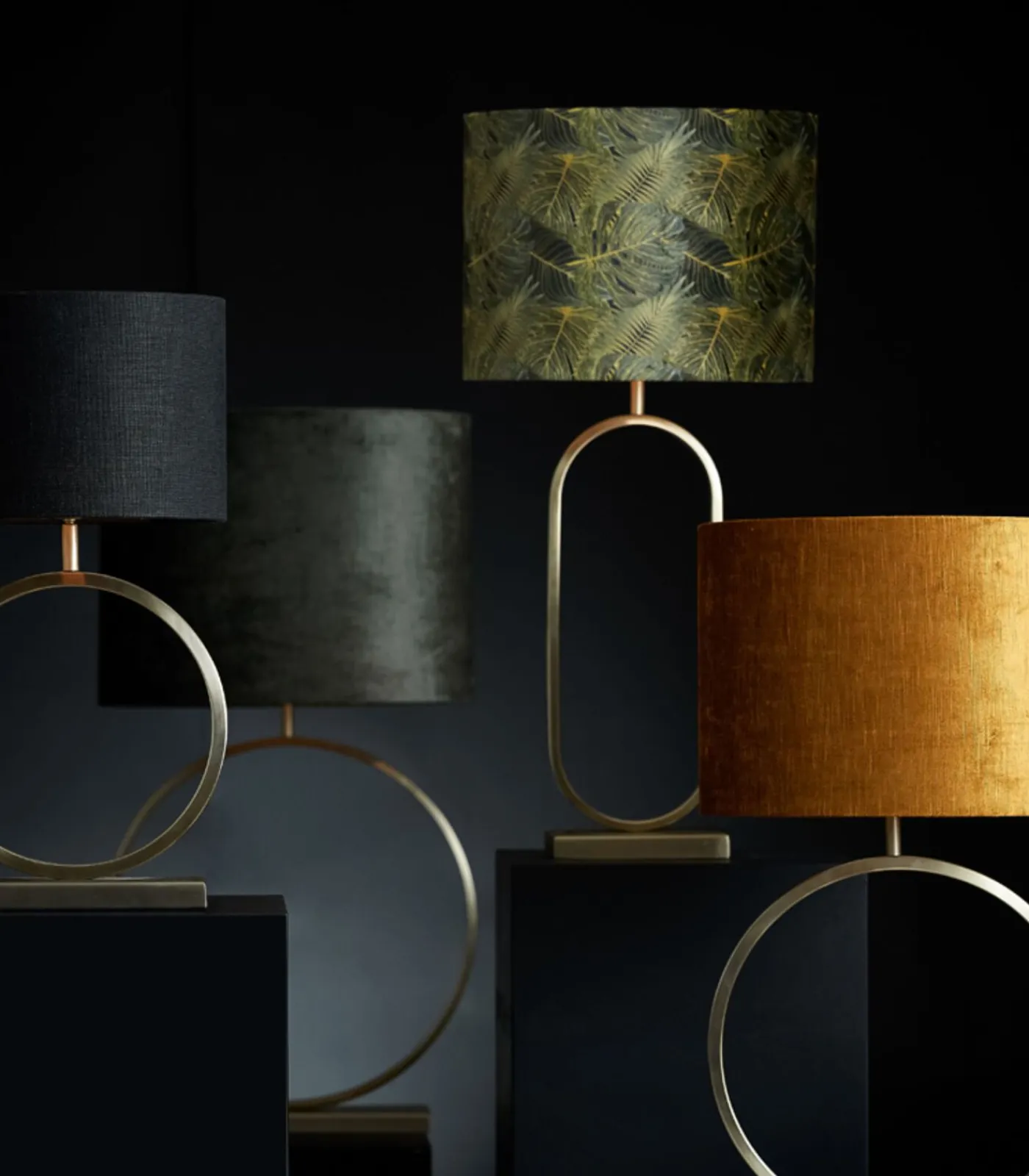 Light & Living Cilinder Lampenkap Gemstone - Goud - Ø30x21cm