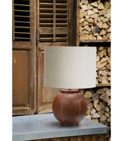 New Cilinder Lampenkap Livigno - Eiwit - Ø40x30cm Lampenkappen