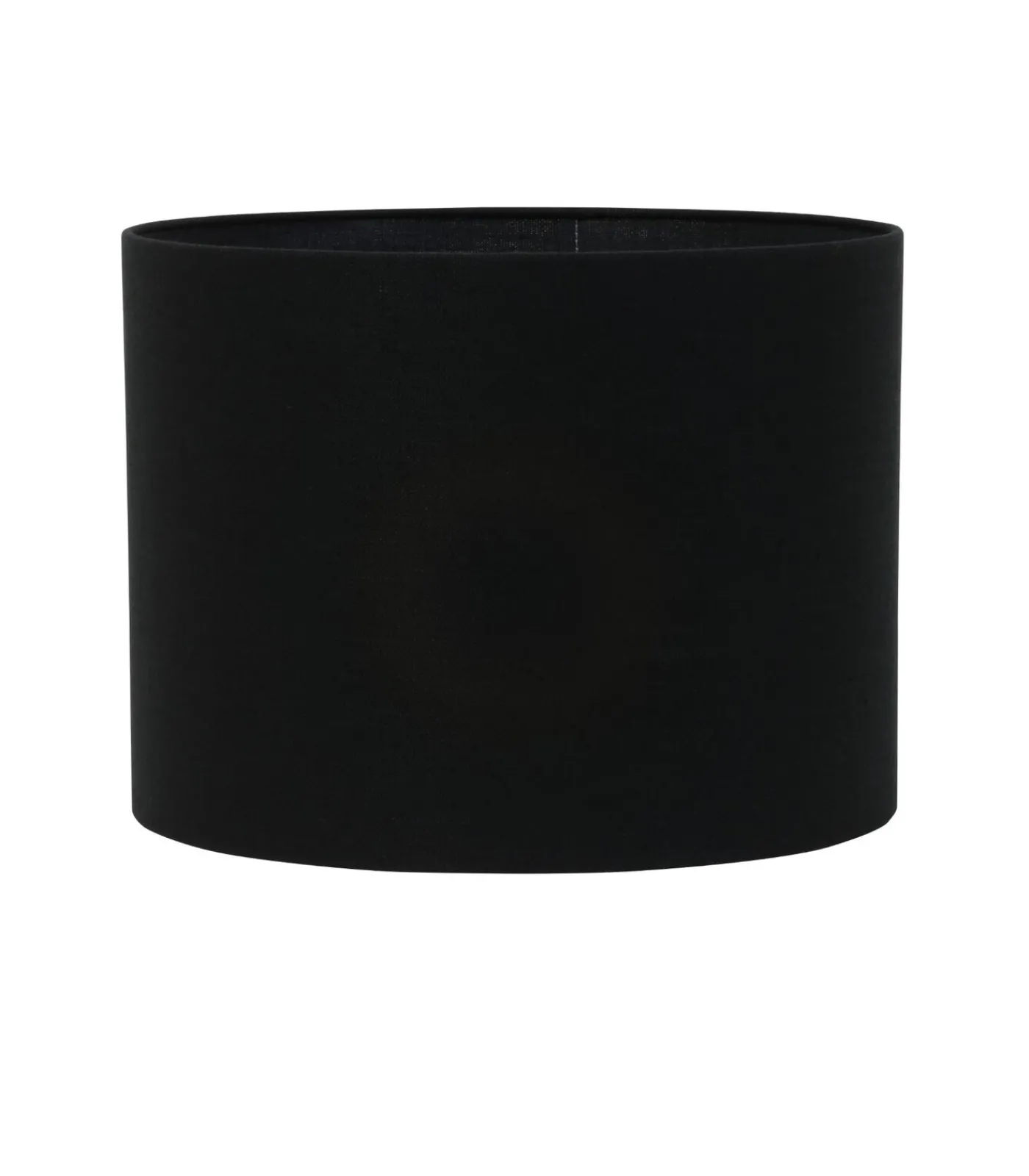 Light & Living Cilinder lampenkap Livigno - Zwart - Ø50x38cm
