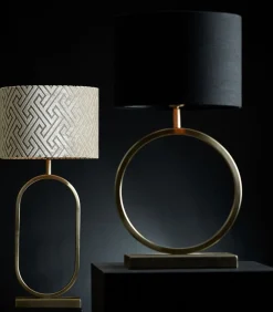 Light & Living Cilinder lampenkap Livigno - Zwart - Ø40x30cm