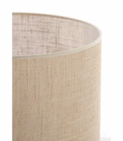 Light & Living Cilinder lampenkap Sendai - Bruin - Ø40x30cm