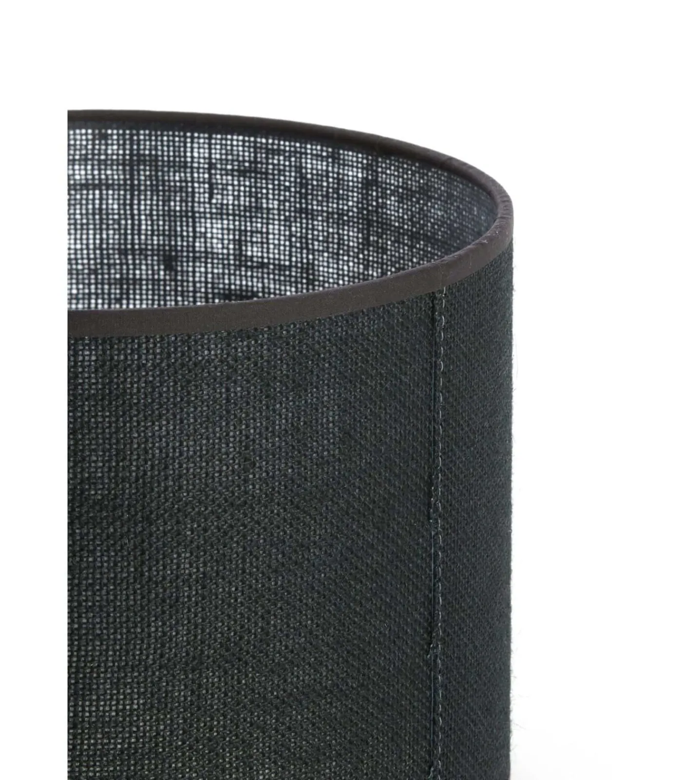 Light & Living Cilinder lampenkap Sendai - Zwart - Ø30x21cm