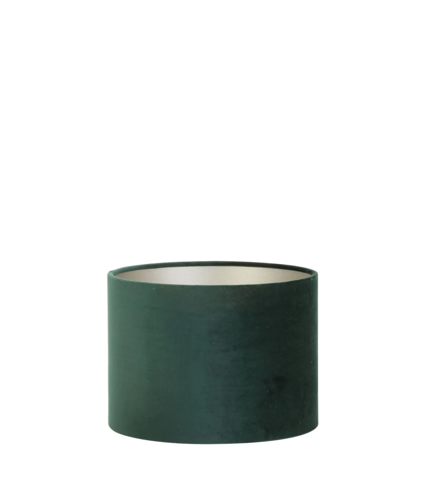 Light & Living Cilinder Lampenkap Velours - Dutch Green - Ø30x21cm