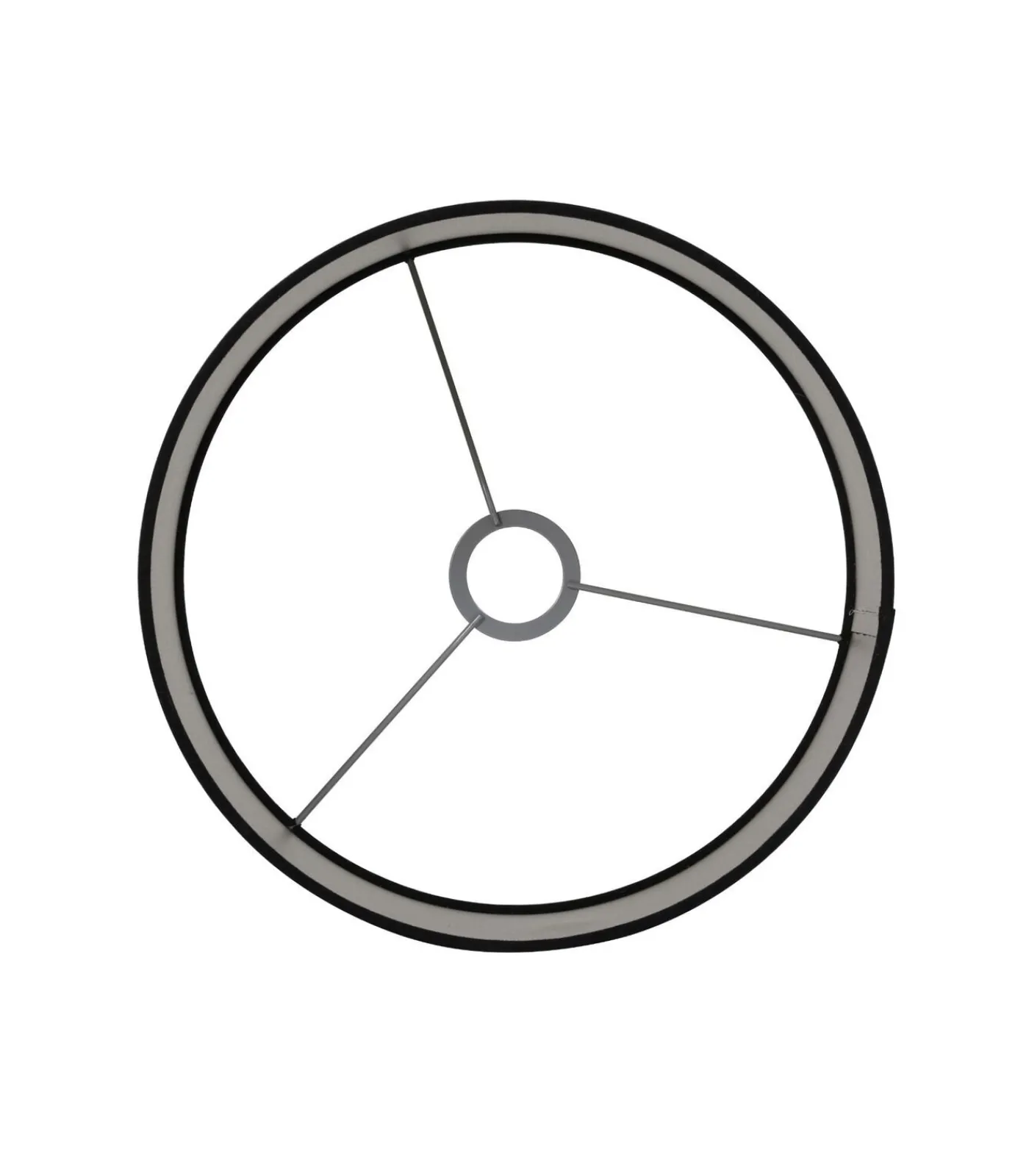 Light & Living Cilinder Lampenkap Velours - Zwart - Ø30x21cm