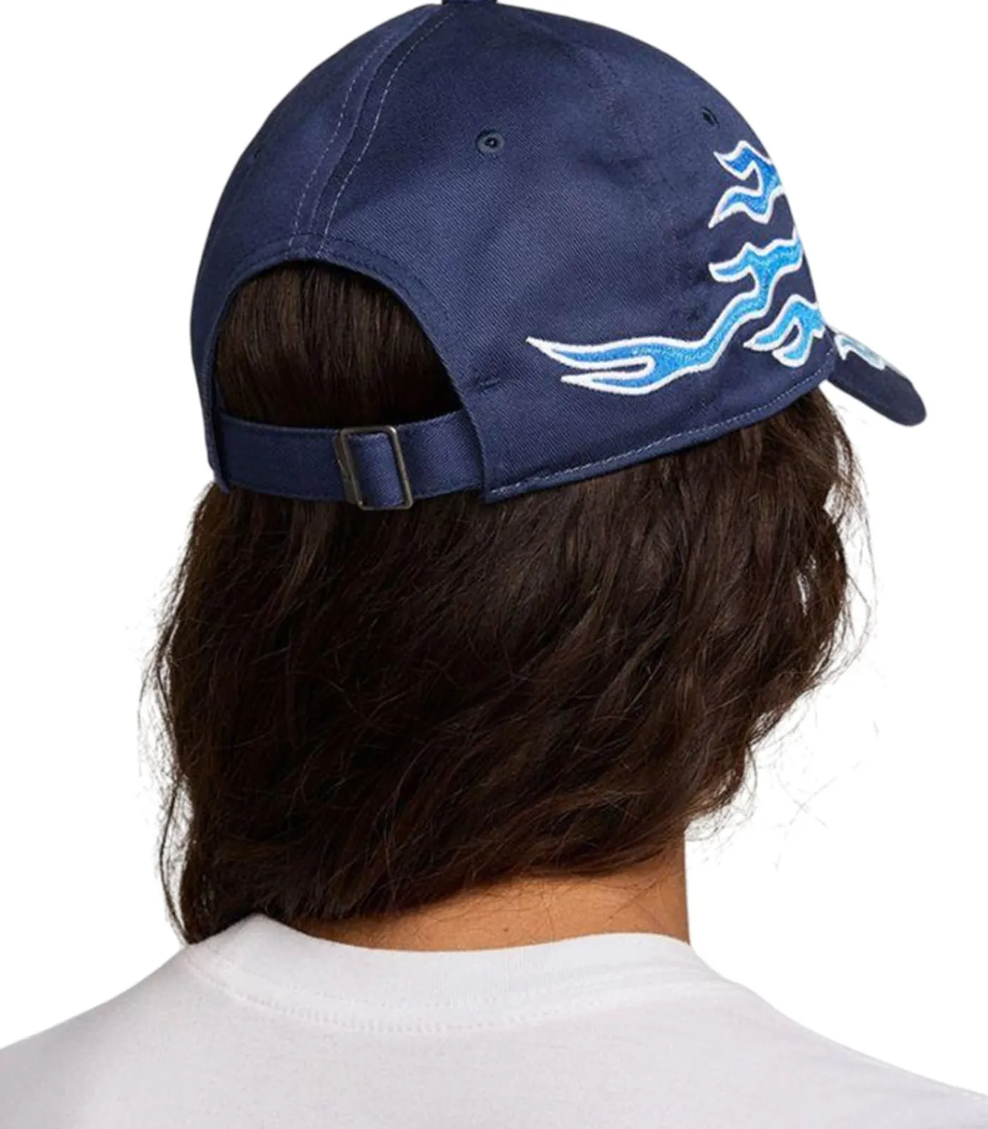 DAMES Nike CLUB - Baseball Pet - Marineblauw