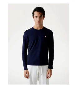 Heren GUESS Cn Ls Core Tee