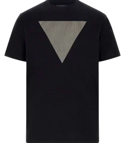 Heren GUESS Cn Ss Triangle Logo Tee