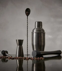 Outlet Cocktailset 7-delig zwart Bar Glazen & Karaffen