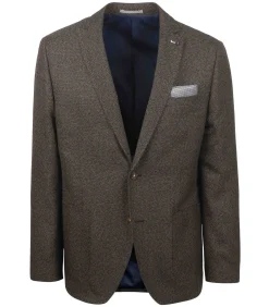 Outlet Colbert Leek Structure Bruin Heren Kostuums & Blazers